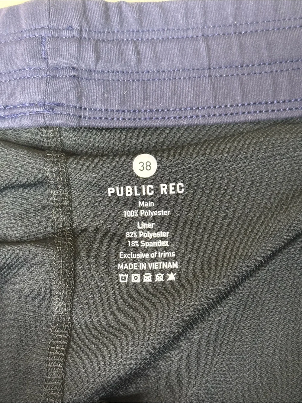 Public Rec Flex Short Lined 7 1/2